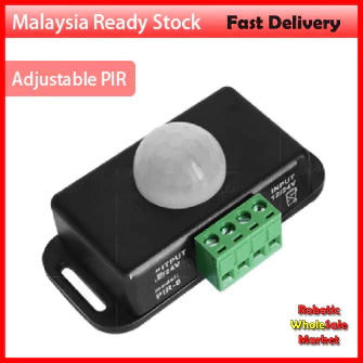 12V Motion Sensor (Human / Animal / Vehicle Detection)