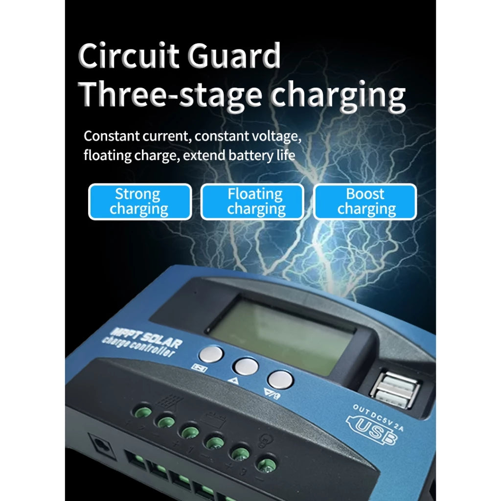 Solar Charge Controller 10A / 30A (12V/24V Auto)