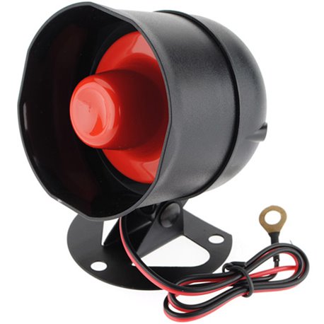 12V Siren Alarm 95dB Single Tone